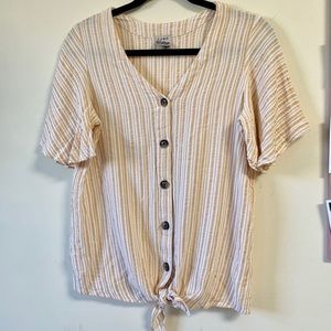 Striped Como Vintage top